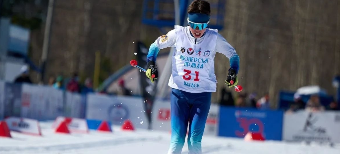 Брянский лыжник взял второе золото «Пионерской правды»