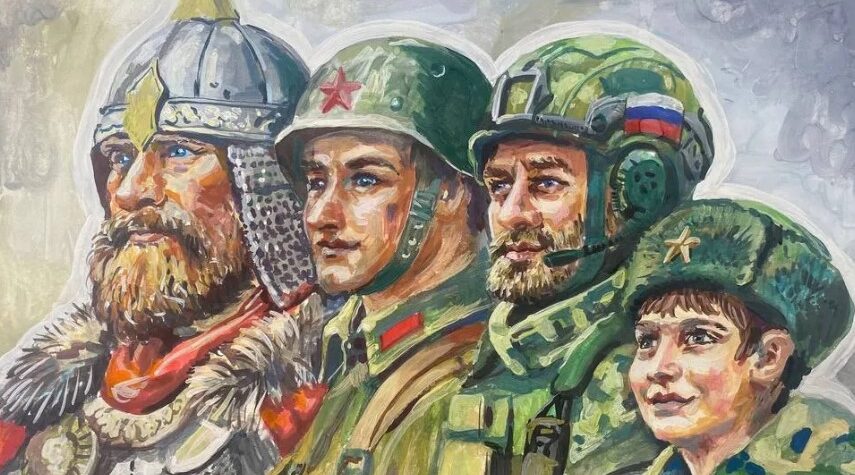 Жители Брянщины голосуют за рисунки земляков ко Дню Победы