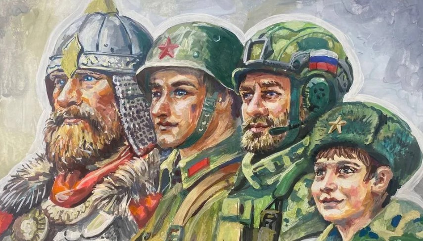 Жители Брянщины голосуют за рисунки земляков ко Дню Победы