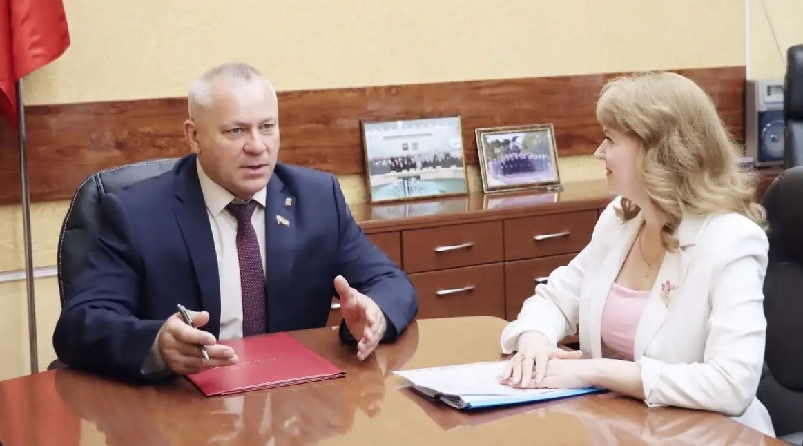 Рабочая встреча с руководителем Управления Федерального казначейства по Брянской области