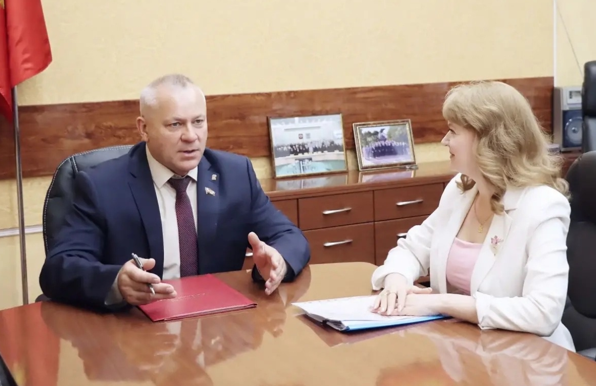 Рабочая встреча с руководителем Управления Федерального казначейства по Брянской области