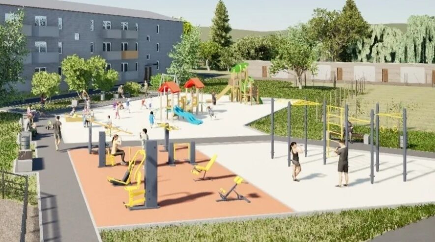 По нацпроекту благоустроят двор в брянском Глинищево