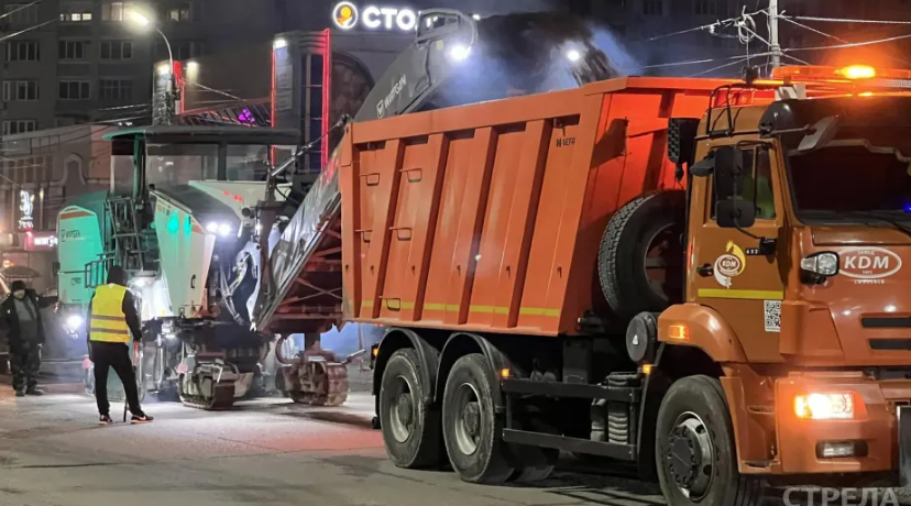 В Брянске продолжается капитальный ремонт дорог