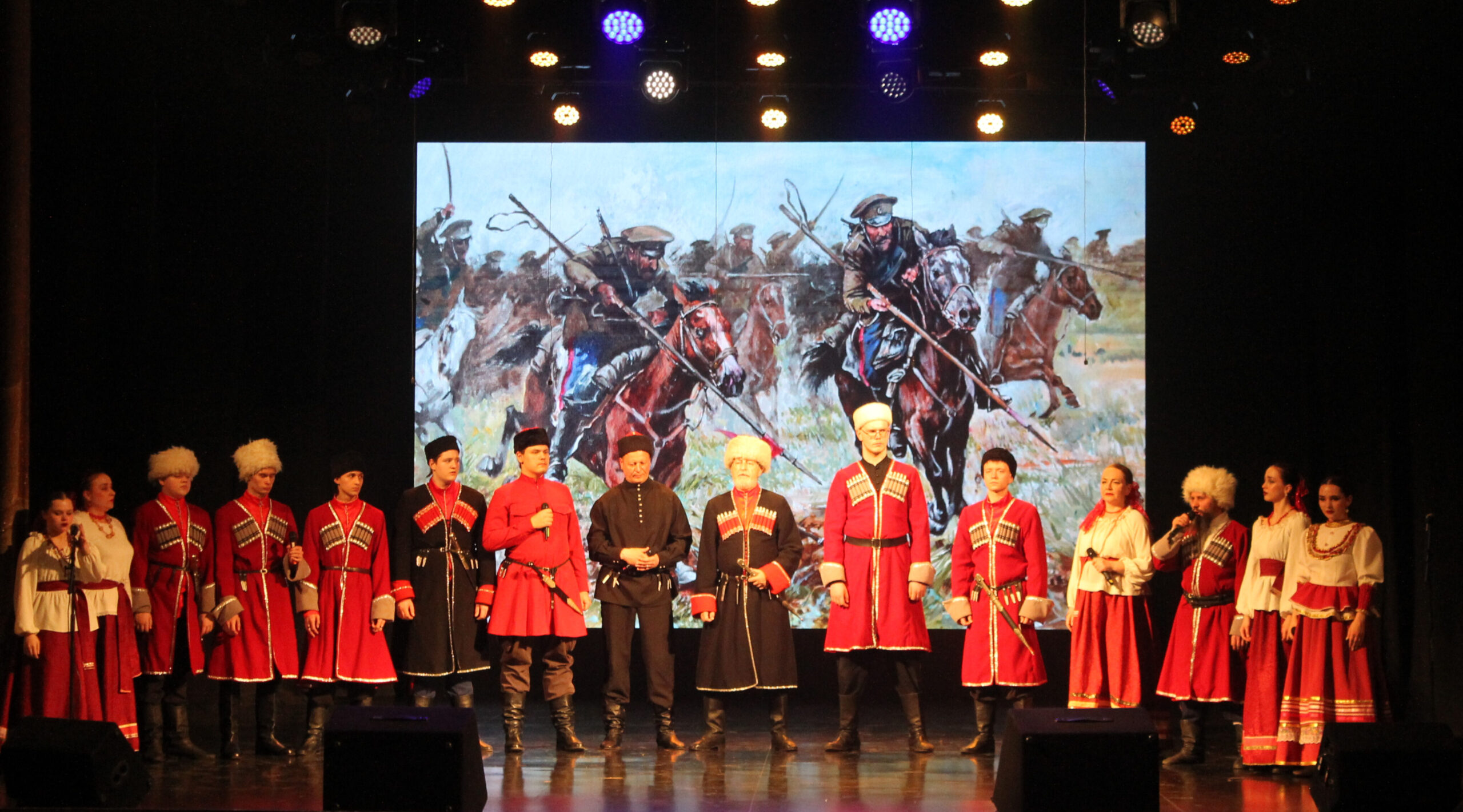 В Брянске прошёл концерт казачьего хора