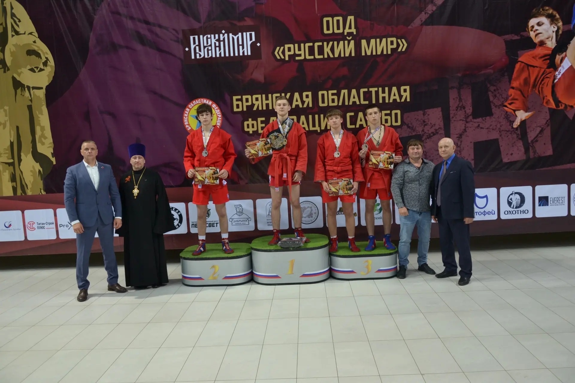 В Брянске памяти Александра Пересвета  прошли соревнования по самбо