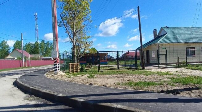 В брянской Тросне Жуковского округа построят тротуар