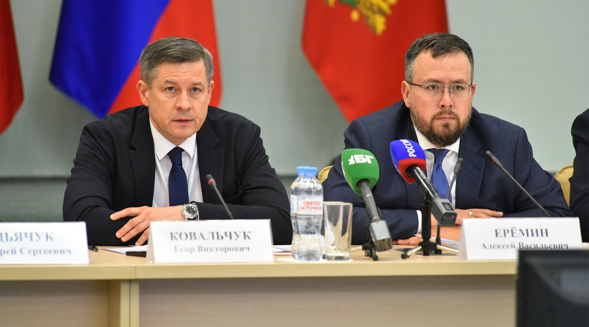 Егор Ковальчук приступил к работе на Брянской земле
