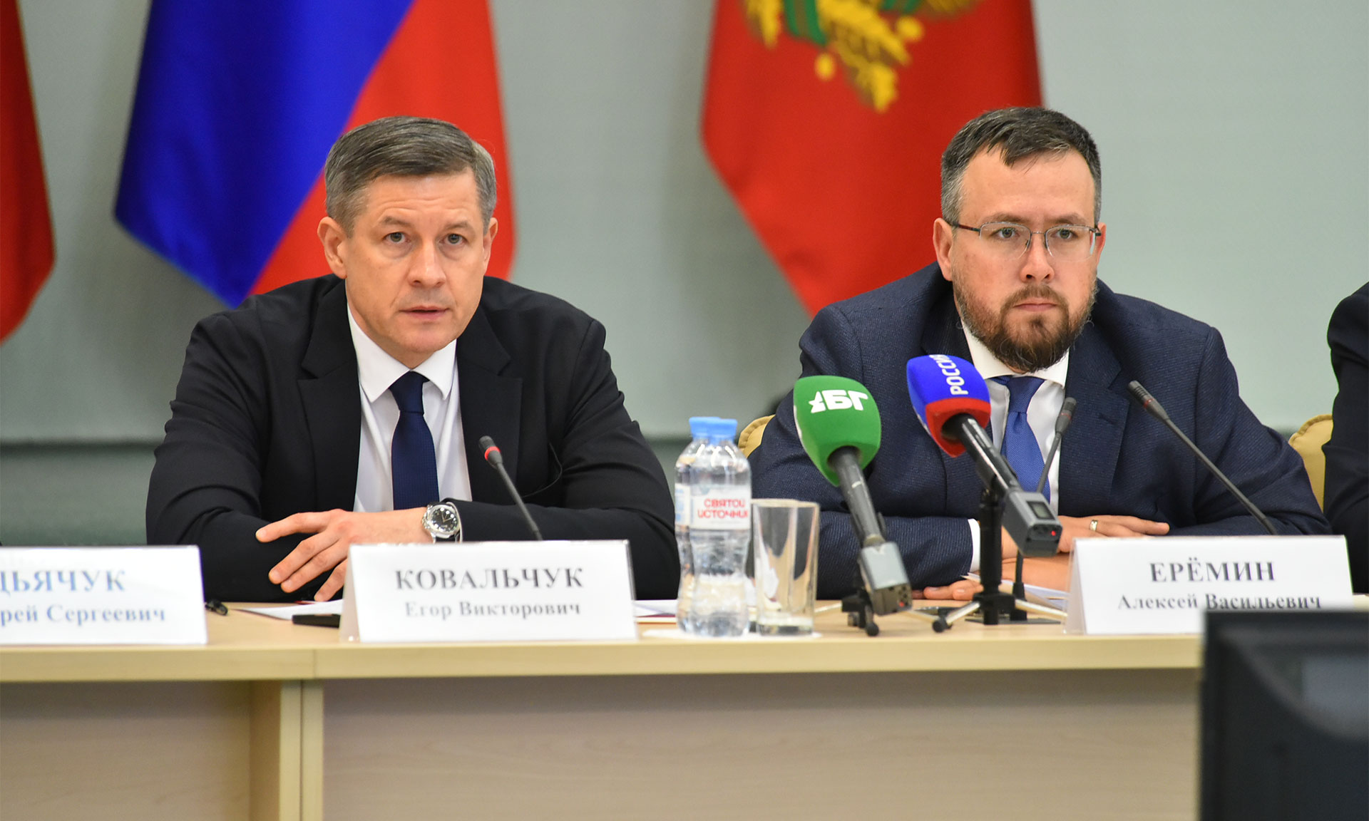 Егор Ковальчук приступил к работе на Брянской земле