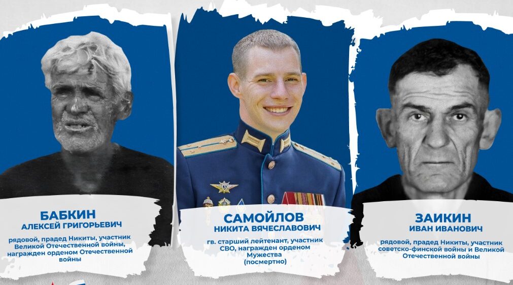«Наследники Победителей»: четыре семьи, две войны, одна верность Родине