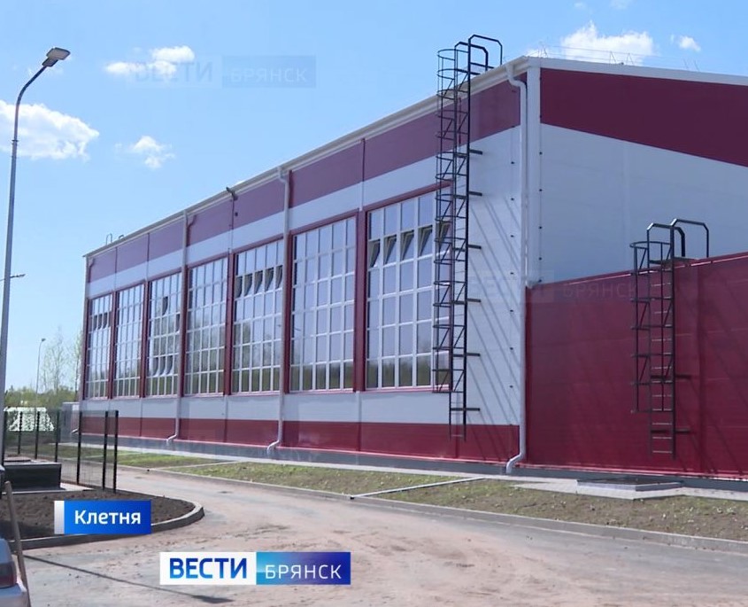 В брянской Клетне завершается строительство ФОКа