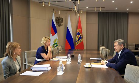 Глава Брянщины встретился с министром сельского хозяйства