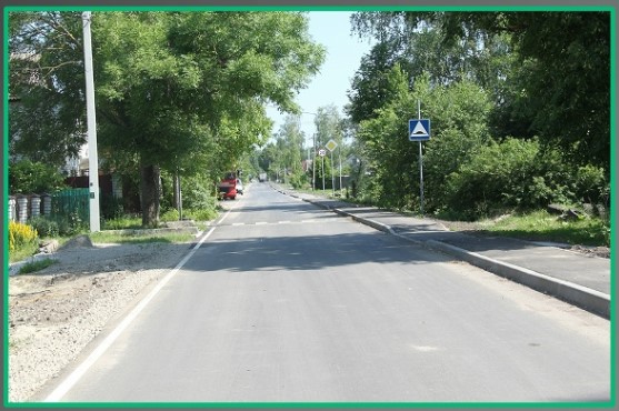 В Брянске отремонтирован участок улицы Окружной