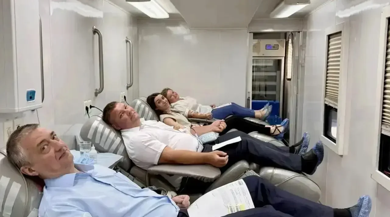 На Брянщине сдают кровь