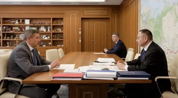 Рабочая встреча Губернатора Брянщины Егора Ковальчука с главой Минстроя Иреком Файзуллиным