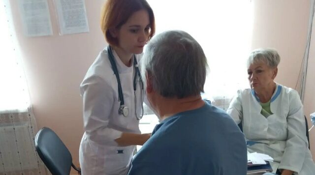 На Брянщине в селе Борщово прошла диспансеризация жителей