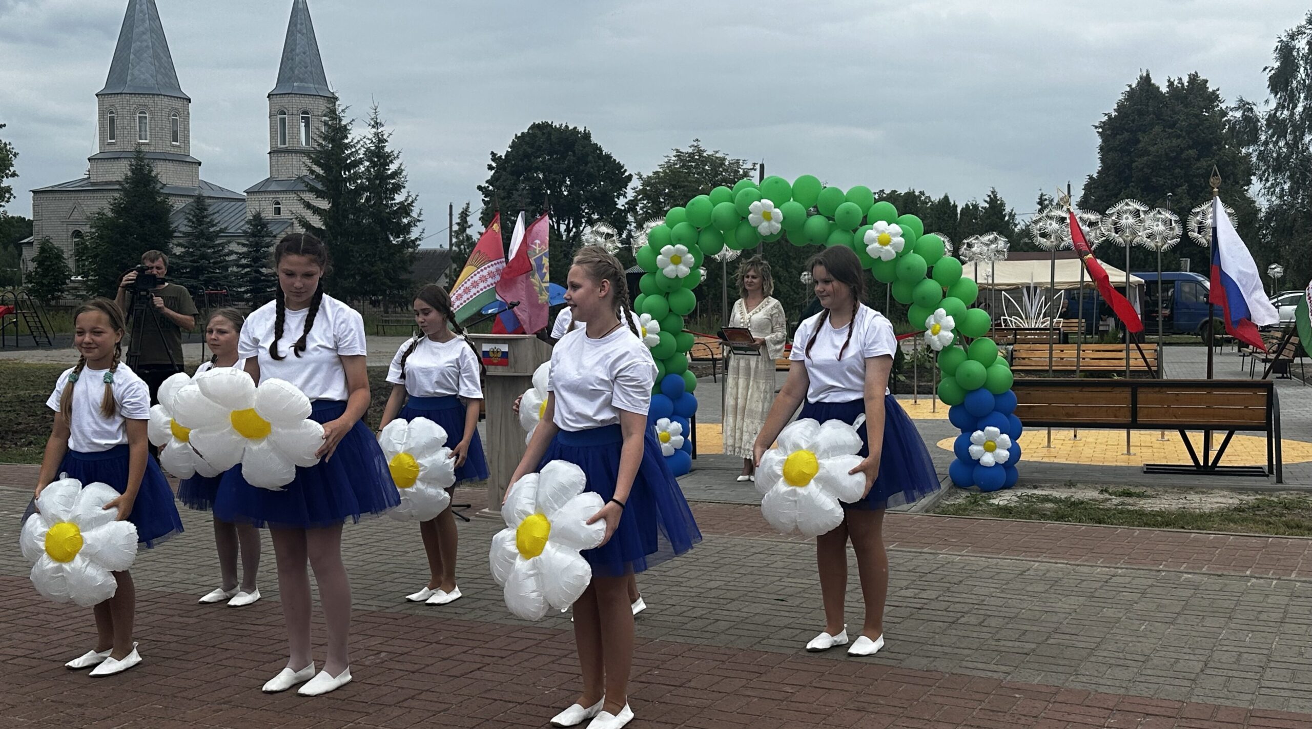 На Брянщине в селе Коржовка-Голубовка открылась общественная территория
