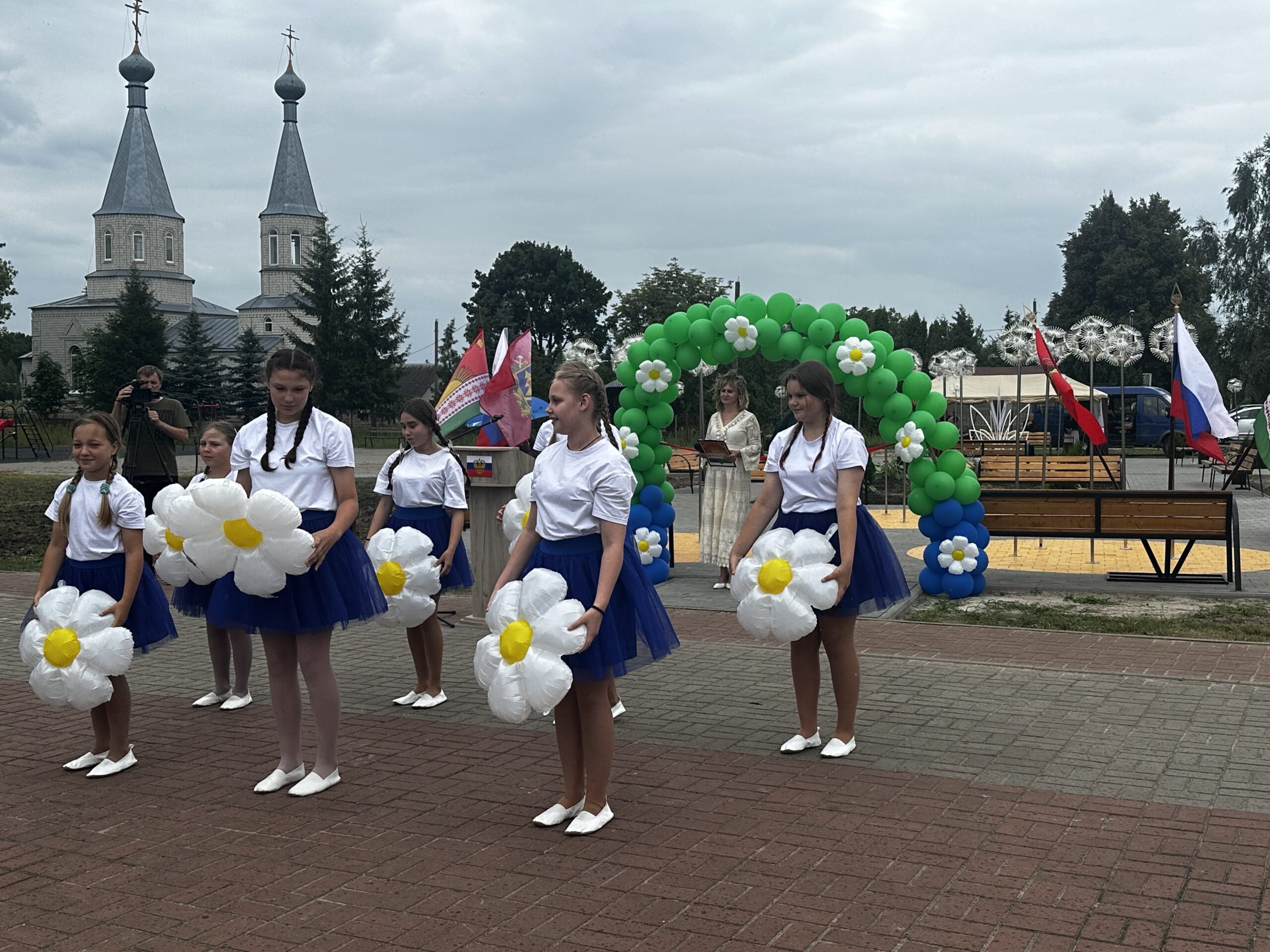 На Брянщине в селе Коржовка-Голубовка открылась общественная территория