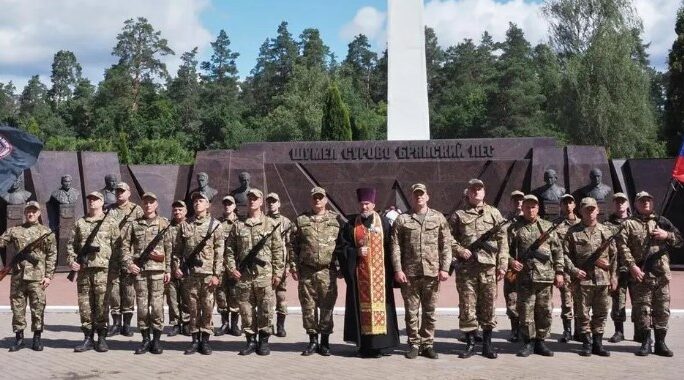 Новые бойцы бригады «БАРС-Брянск» приняли присягу