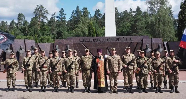 Новые бойцы бригады «БАРС-Брянск» приняли присягу