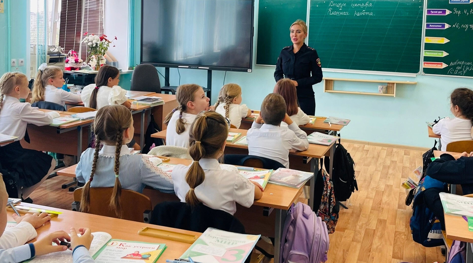 В брянских Клинцах прошли уроки безопасности дорожного движения