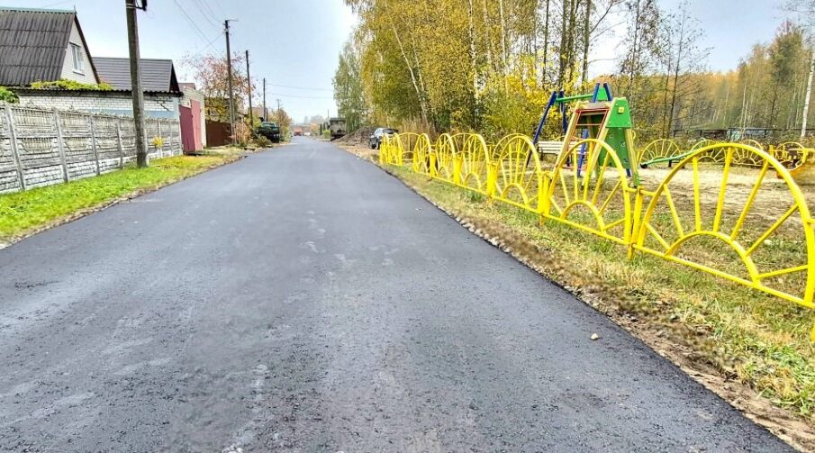 В брянском Сельцо идет ремонт дорог