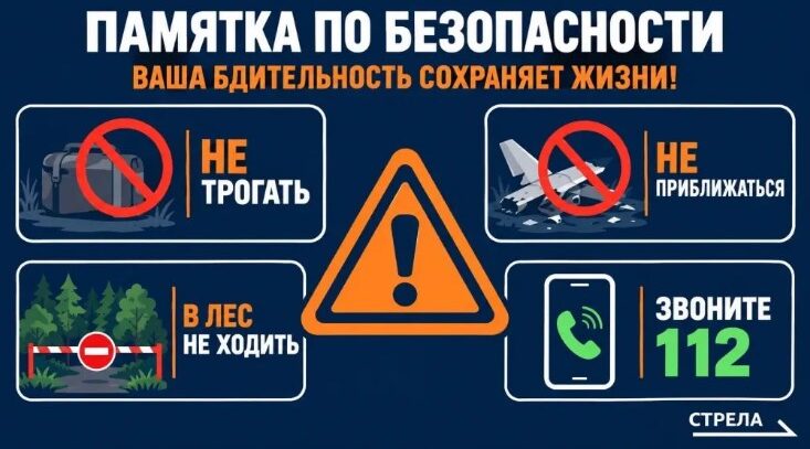 Как вести себя жителям Брянской области при обнаружении опасных предметов